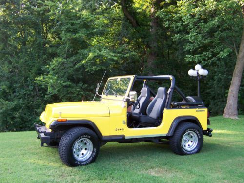 1987 Jeep Wrangler Base Sport Utility 2-Door 2.5L, image 3