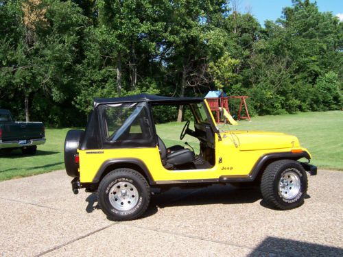 1987 Jeep Wrangler Base Sport Utility 2-Door 2.5L, image 15
