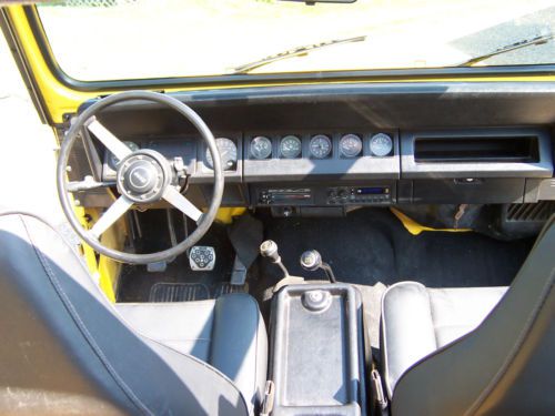 1987 Jeep Wrangler Base Sport Utility 2-Door 2.5L, image 19