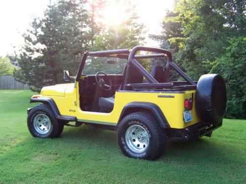 1987 Jeep Wrangler Base Sport Utility 2-Door 2.5L, image 21