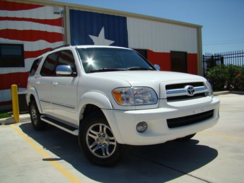 2007 toyota sequoia limited 4wd~navigation~dvd~super clean