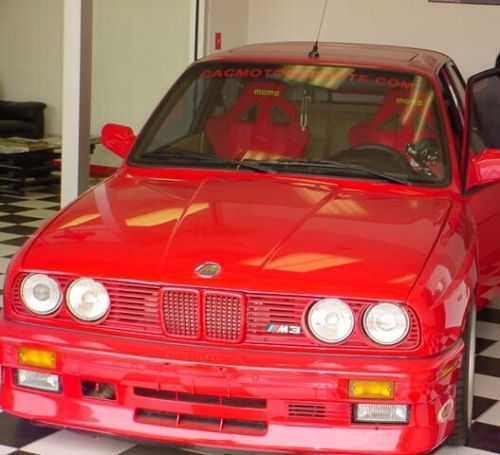 1989 bmw e30 m3 2.5l turbo