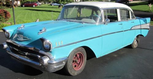 1957 Chevrolet Chevy Bel Air Car, US $10,000.00, image 4