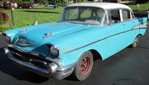 1957 Chevrolet Chevy Bel Air Car, US $10,000.00, image 6