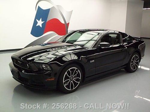 2013 ford mustang gt prem 5.0l 6-spd htd leather 23k mi texas direct auto