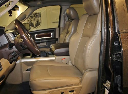 6.7L I6 Diesel Laramie Leather Navigation Climate Seats Sunroof Rear DVD MP3 4x4, image 14