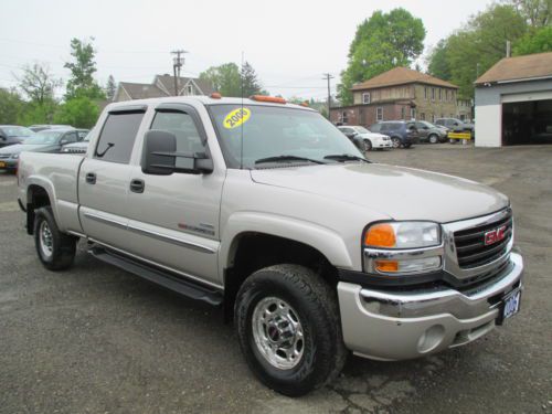 06 gmc sierra crew cab duramax allison transmission diesel 4x4 sle super clean