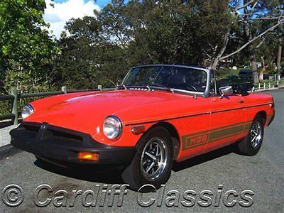 &#039;79 mgb-original condition-2 owner california car*42k original miles! *pristine*