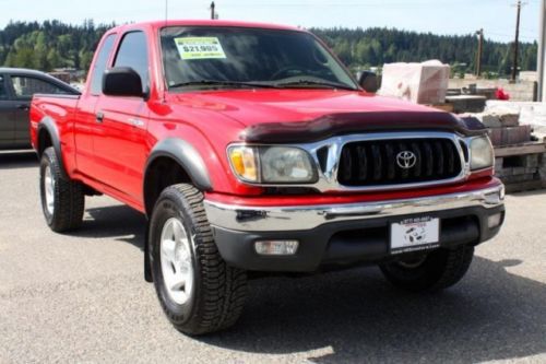 2004 toyota tacoma 4wd trd x cab 32k miles