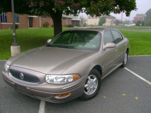 2001 buick lesabre custom 4 door sedan - 3.8 l  - tan