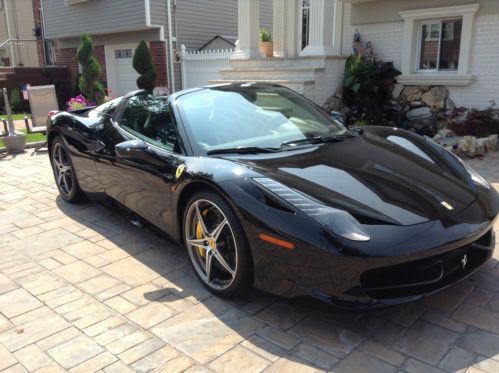 2013 ferrari 458 spider base convertible 2-door 4.5l