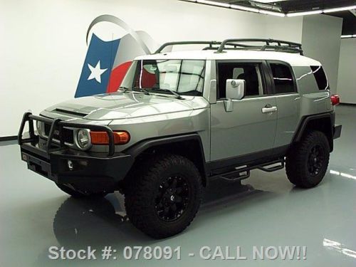 2010 toyota fj cruiser 4x4 rear cam brush guard tow 63k texas direct auto