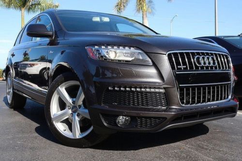 2013 q7 3.0t s-line, certified, adaptive air, towing, we finance! free shipping!