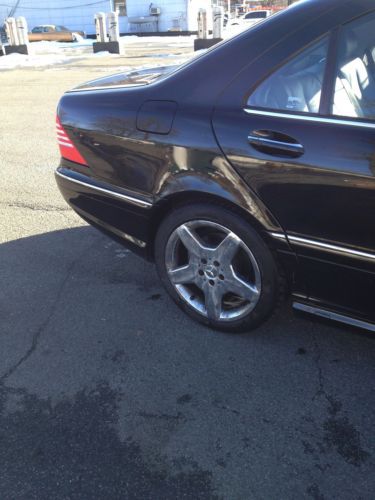 2003 mercedes benz s500 4matic amg black