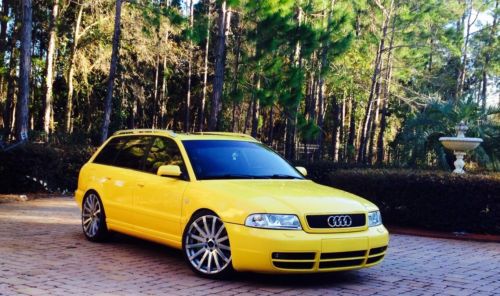 2001 audi s4 avant wagon imola 4-door 2.7l twin turbo rs6 jhm 034 tdi 500hp 6spd