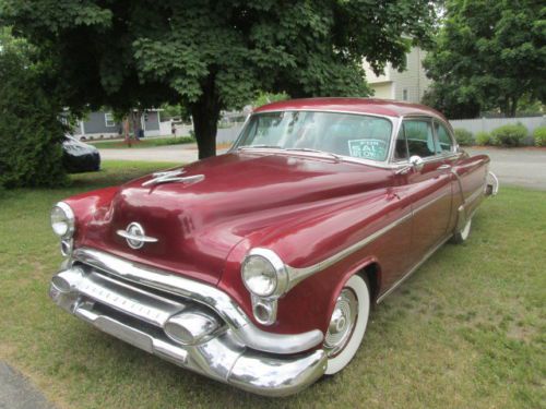 1953 olds 98 2 dr hardtop with continental kit