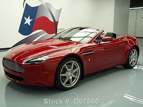 2008 aston martin vantage roadster nav 19" wheels 9k mi texas direct auto