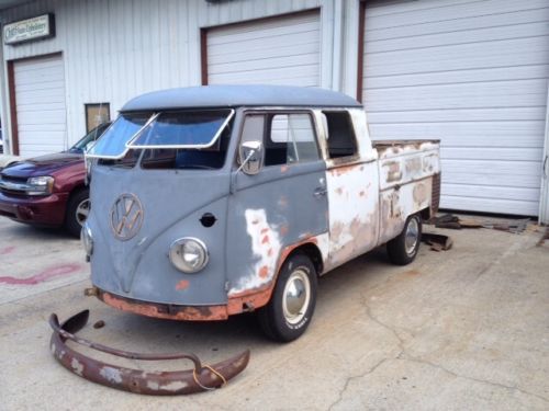 1965 vw volkswagen double cab running straight and solid