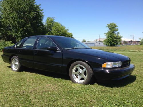 1995 chevy impala ss black 10,885 original miles brand new condition