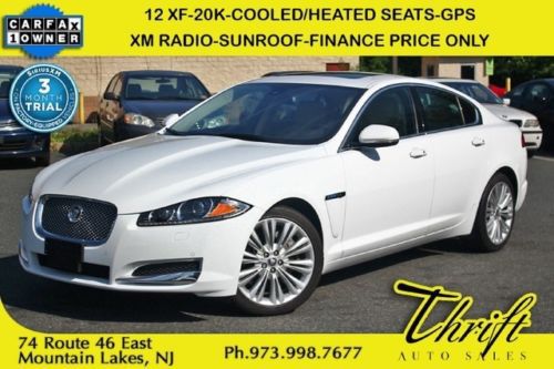 12 xf-20k-cooled/heated seats-gps-xm radio-sunroof-finance price only