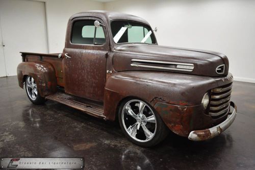 1948 ford f1 custom pickup explorer chassis 5.0l efi automatic overdrive 4w disc
