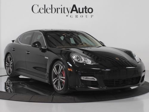 2013 porsche panamera turbo sport exhaust sport chrono pkg rear comfort pkg park