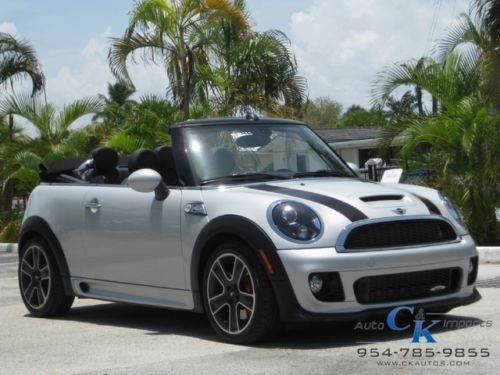 John cooper works convertible loaded only 5k miles navi prem tech pack htd seats