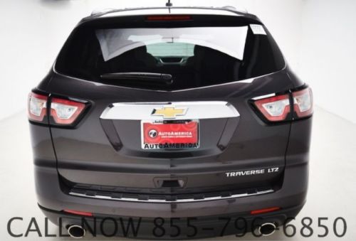 2014 CHEVY TRAVERSE LTZ 100 MILES VENT LEATHER NAV REARCAM SUNROOF CLEAN CARFAX, image 5