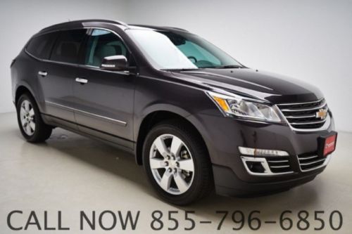 2014 CHEVY TRAVERSE LTZ 100 MILES VENT LEATHER NAV REARCAM SUNROOF CLEAN CARFAX, image 7