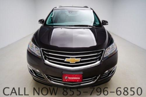 2014 CHEVY TRAVERSE LTZ 100 MILES VENT LEATHER NAV REARCAM SUNROOF CLEAN CARFAX, image 9