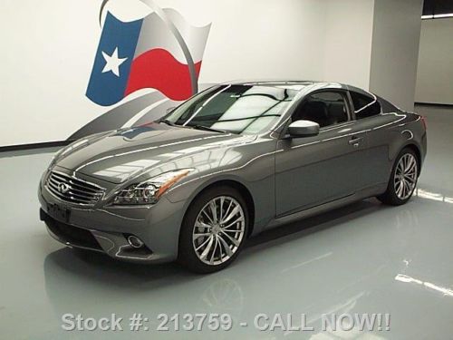 2011 infiniti g37 sport coupe auto sunroof nav rear cam texas direct auto