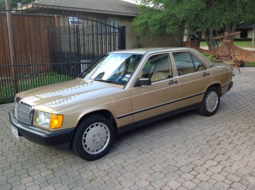 1985 mercedes-benz 190d 2.2 sedan 4-door 2.2l