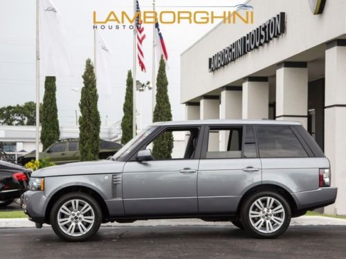 2012 land rover range rover hse lux nav harmon kardon 20 wheels silver pkg