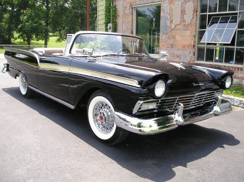 1957 ford fairlane 500 retractable hardtop convertible