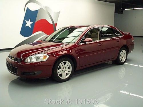 2007 chevy impala lt3 3.9l sunroof htd leather spoiler! texas direct auto