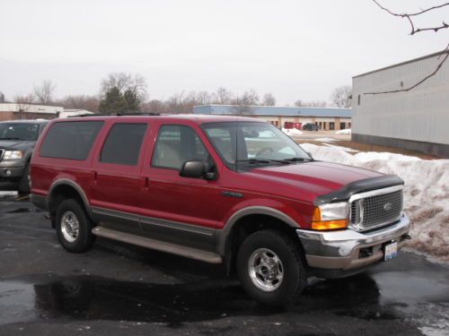 2001 ford excursion limited sport utility 4-door 6.8l