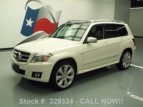 2010 mercedes-benz glk350 4matic awd pano sunroof 53k texas direct auto