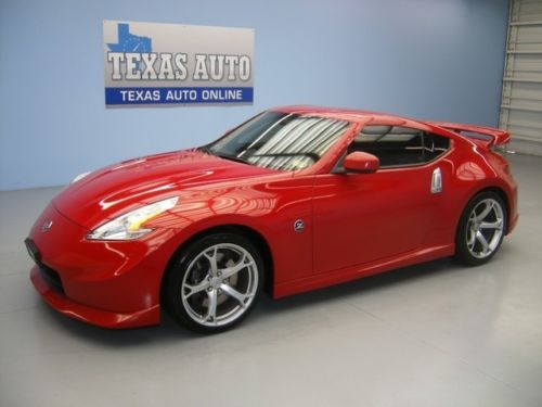 We finance!!!  2011 nissan 370z nismo 6-speed rev match xenon 34k mi texas auto