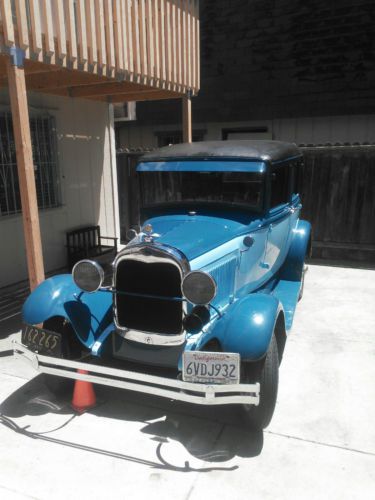 1929 ford model a four door sedan