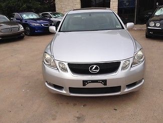 2007 lexus gs350 silver clean carfax!new tires,heated and ventilated seats,clean