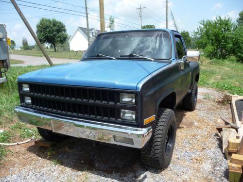 1980 gmc chevy stepside 4x4 truck in excellent condition no reserve