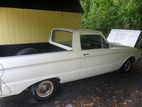 1961 ford ranchero **low mileage** 3 speed column