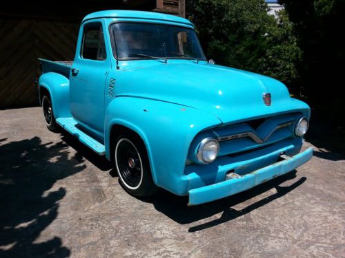 1953 ford f100 shortbed 1/2 ton v8 classic hotrod cruiser rat rod original look