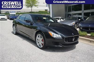 2014 maserati quattroporte sq4 s q4 awd black sport paddle shifters 20