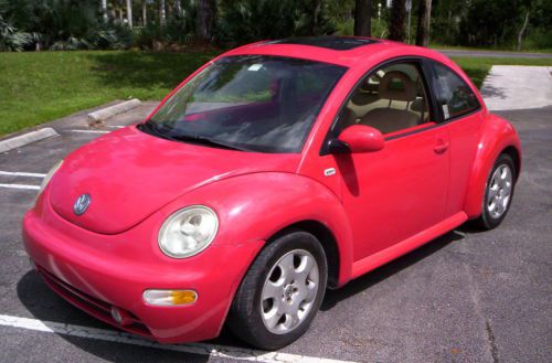 2002 volkswagen beetle gls hatchback 2-door 2.0l