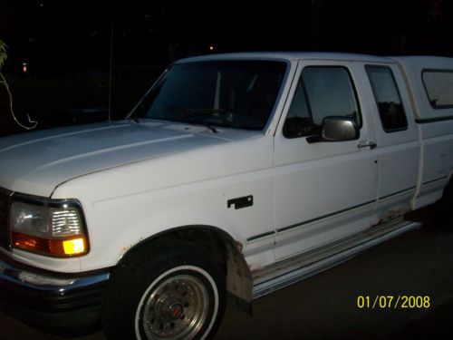 1992 ford f-150 xlt lariat extended cab pickup 2-door 5.0l