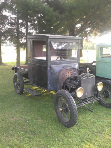 Ford model t tt truck cab pickup rebuilt engine hot rat rod banger a driver nice