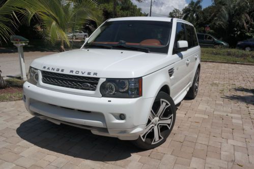 2011 land rover range rover sport supercharged 510 hp luxury factory warranty!!