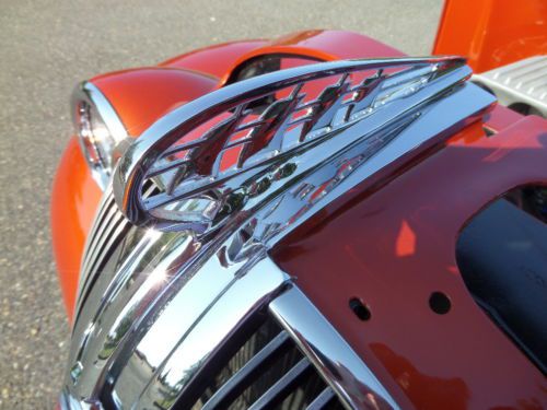 1938 PLYMOUTH 392 HEMI RUMBLE SEAT COUPE, CHOPPED, VINTAGE, HOT ROD, ALL STEEL, image 12