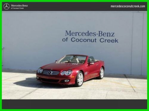 2008 sl550 used 5.5l v8 32v automatic rear wheel drive convertible premium bose